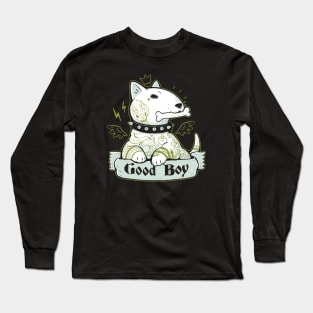 Bull Terrier Tattoo Long Sleeve T-Shirt